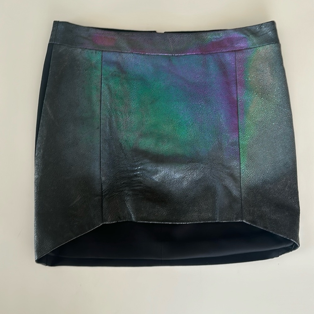 Mason Leather Skirt